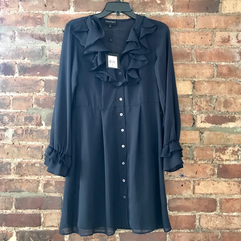 Nanette Lepore NWT Bennie & The Dress in Navy